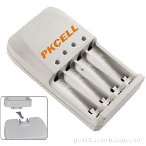 LED Battery Charger for Ni-MH/Ni-CD Rechargeable Batteries